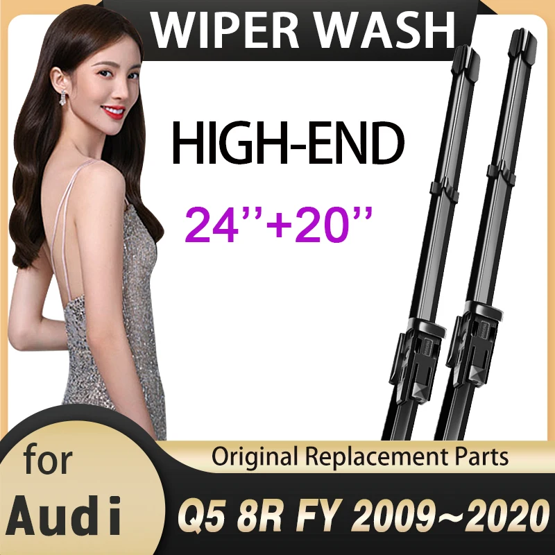 

Car Wiper Blades Windshield for Audi Q5 8R FY 2009~2020 Front Windscreen Wipers Car Accessories 2010 2011 2012 2015 2016 2017