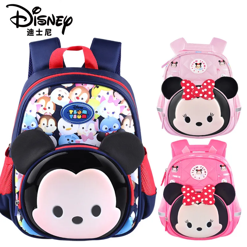 

Детский школьный портфель Disney, Детский рюкзак Минни, Сумка Микки для детского сада, милый детский рюкзак для мальчиков и девочек