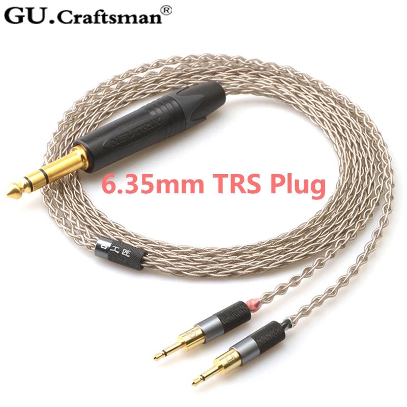 GUcraftsman 6n серебристый для SENNHEISER HD700 4 контактный XLR 2 5 мм/4 мм кабель обновления