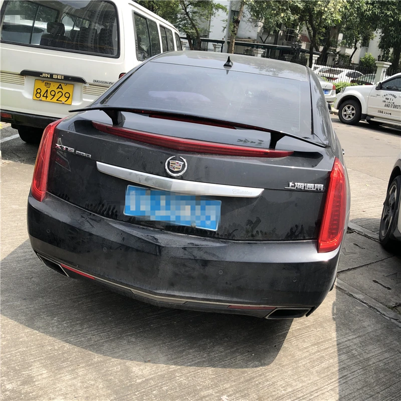 Для Cadillac спойлер ATS 2011-2019 XTS TF ABS Материал автомобильное заднее крыло грунтовка