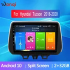 Автомобильный радиоприемник Wanqi, Android 10,0, 10,1 дюйма, GPS-навигация для Hyundai Tucson 2018, 2019, 2020, изображение в картинке, аудио, видео, без dvd, 2din
