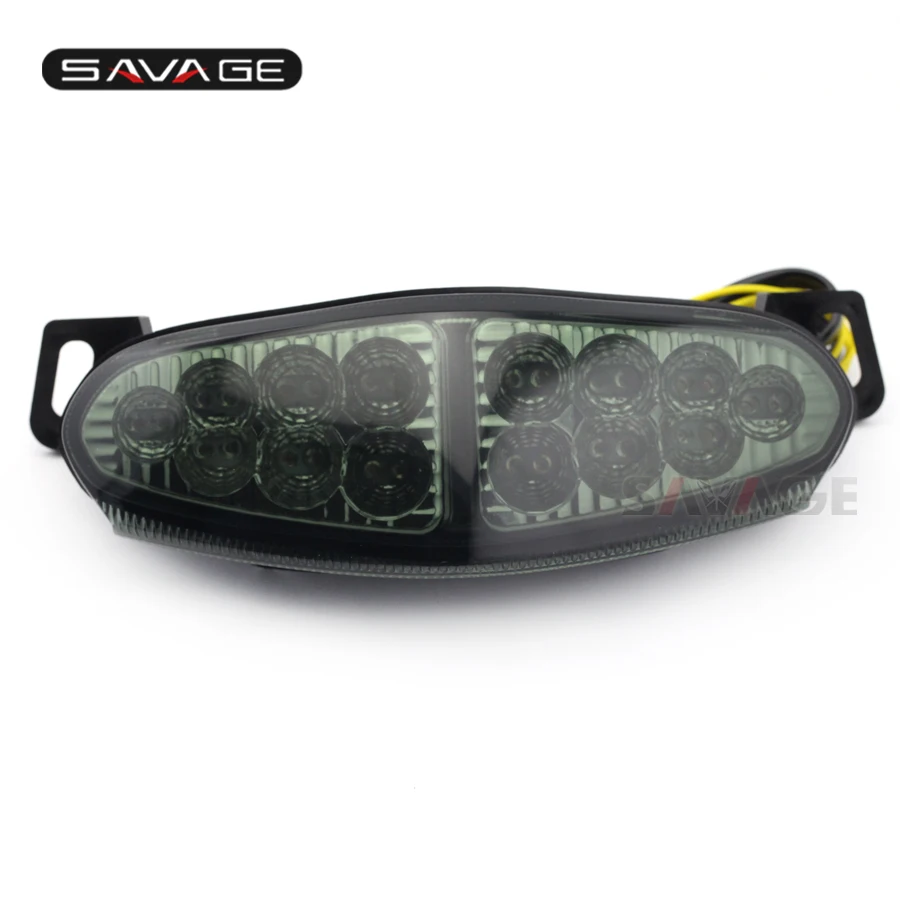 Светодиодный задний фонарь светильник поворотник со встроенной лампой для KAWASAKI