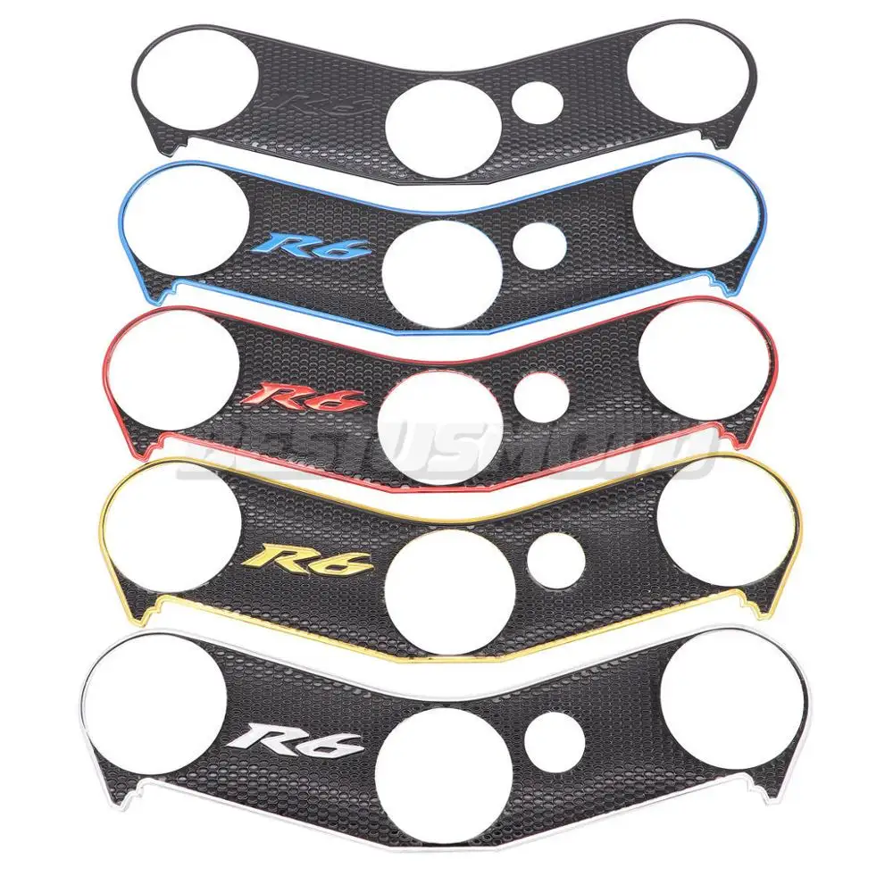 Наклейка на мотоцикл тройное дерево верхний зажим передний край