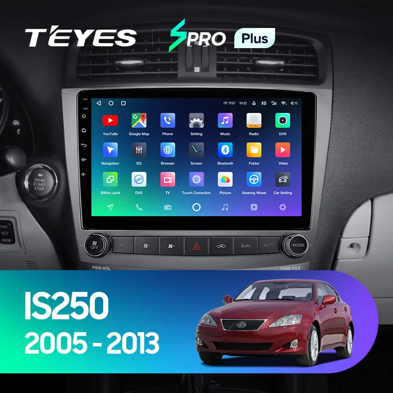 TEYES SPRO Plus For Lexus IS250 XE20 2005 - 2013 Car Radio Multimedia Video Player Navigation GPS Android 10 No 2din 2 din dvd | Автомобили