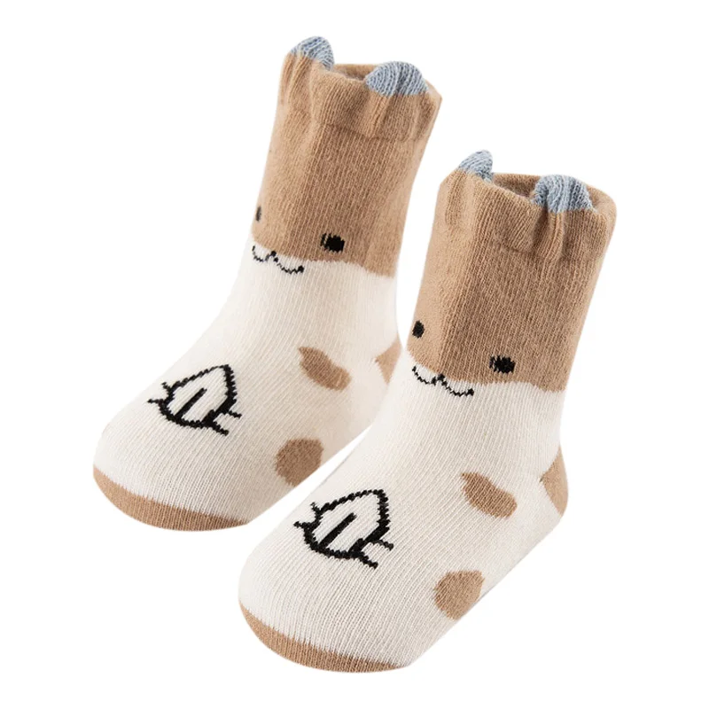 

New Cartoon Kids Socks Autumn Comfortable Breathable Cotton Fashion Baby Socks Toddler Girls for 0~3 Year