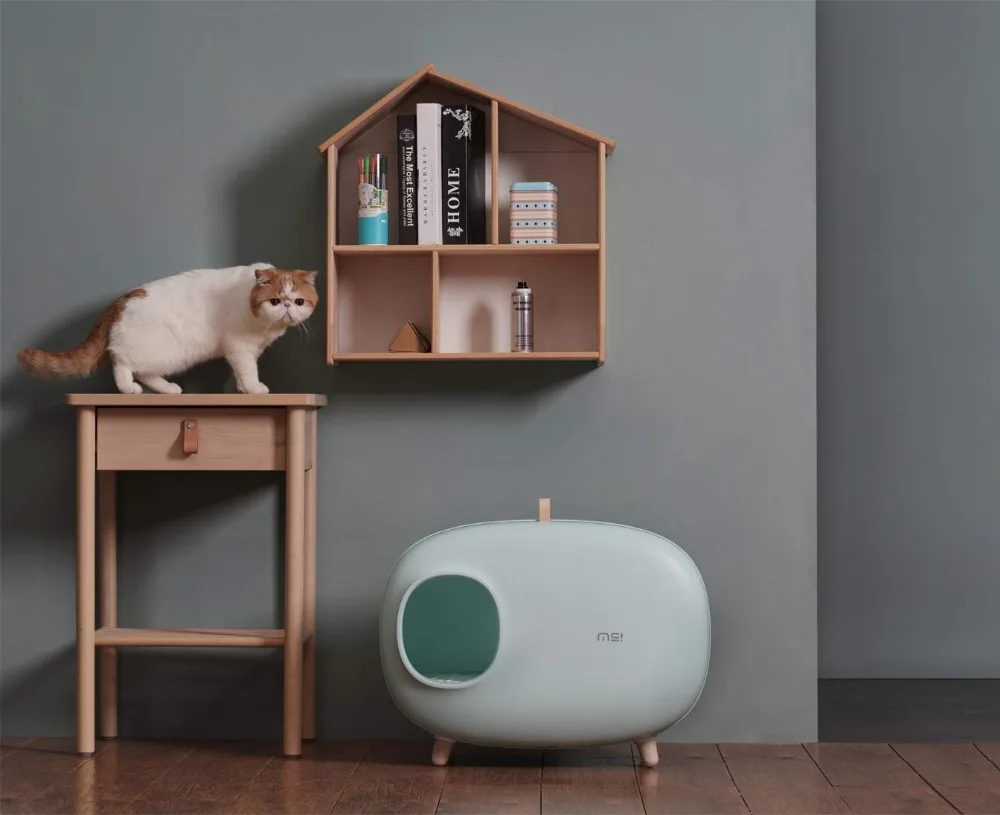 Контейнер для кошачьего туалета полностью закрытый большой контейнер