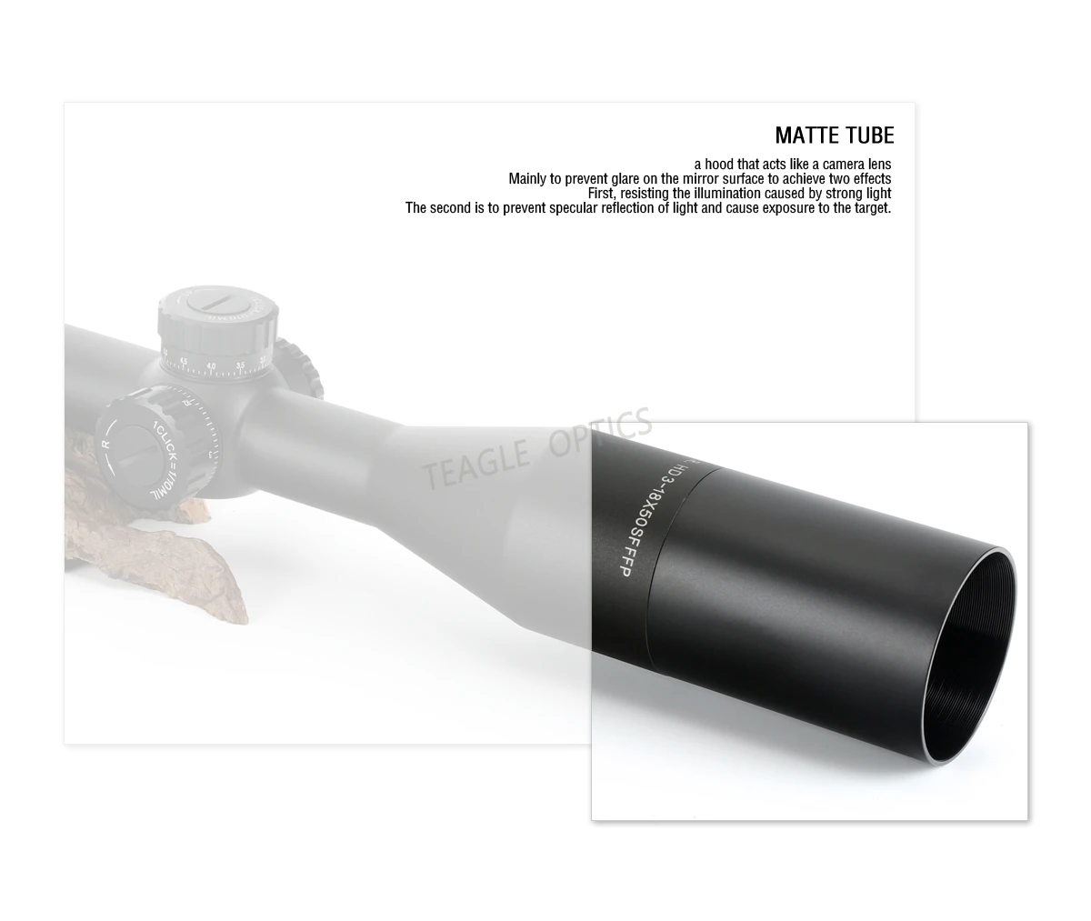 Оптический прицел MARCOOL HD 3-18x50FFP для охотничьего прицела с красной точкой для PCP для воздушного пистолета Air Soft