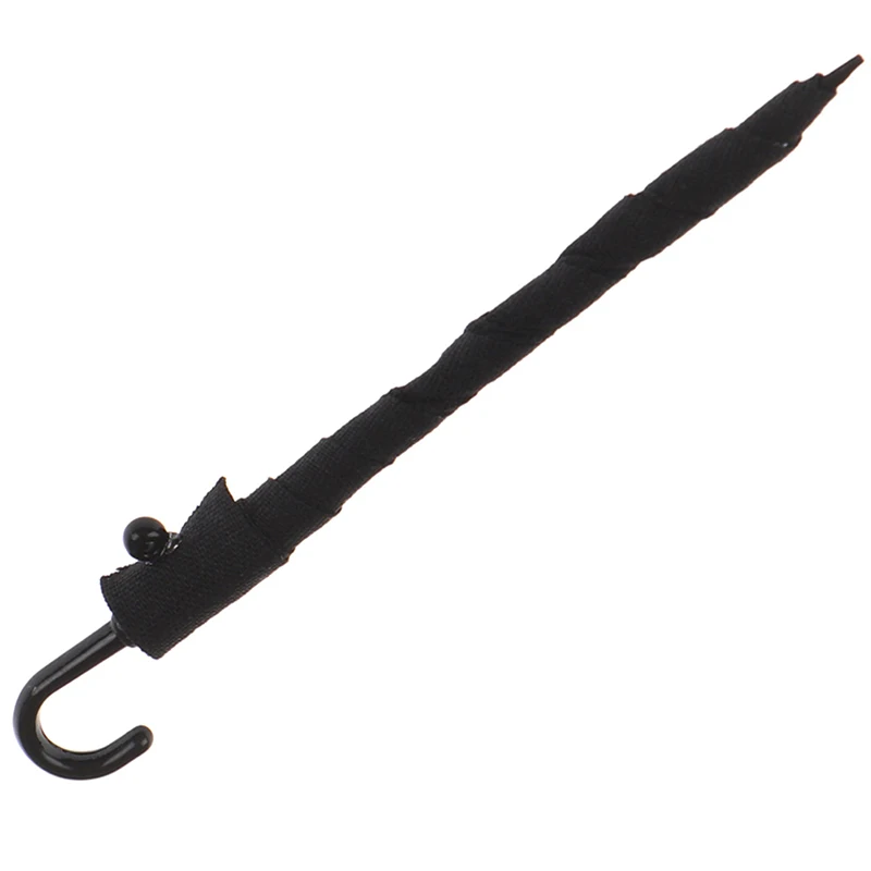 Модель дом зонтик миниатюрный кукольный домик 1:12 сделай сам семейный черный зонт