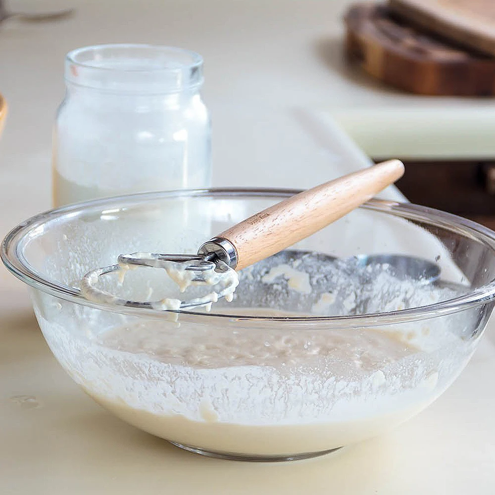 

Венчик из датской нержавеющей стали для теста и хлеба, 13 дюймов