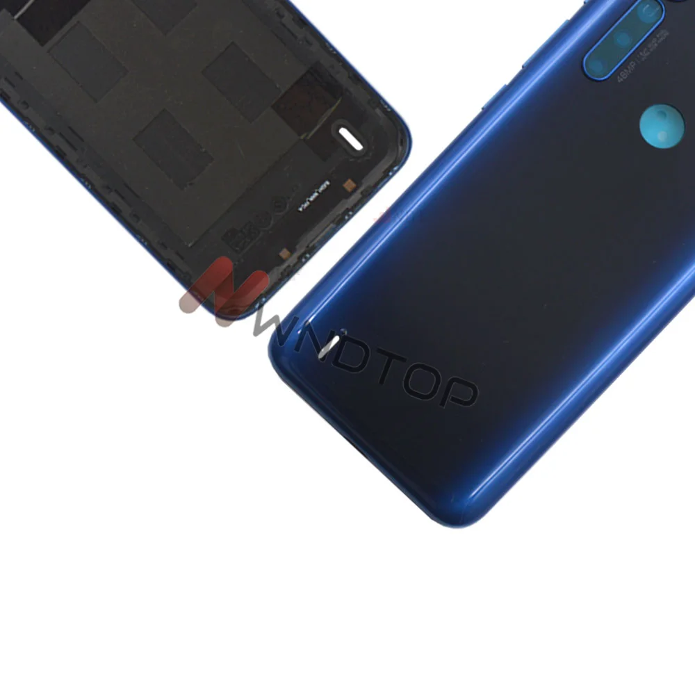 Высококачественная задняя крышка батарейного отсека 6 5 дюйма для Motorola Moto One Fusion