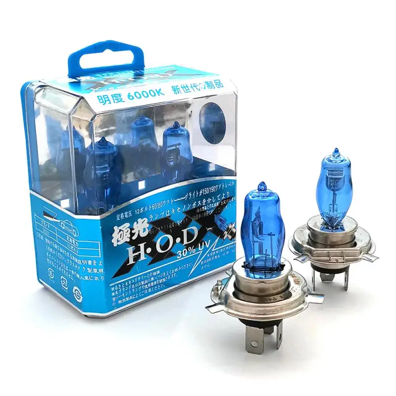 

1 pair 100W 12V car LED headlight halogen lamp super bright fog HOD xenon bulb for H1 H3 H4 H7 H8 H9 H11 9005 9006 880 881