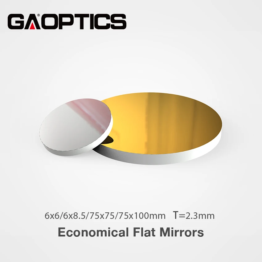 

Dimension 6x6mm 6x8.5mm 75x75mm 75x100mm Float Glass AU Gold Coating Mental Optics Reflective Mirrors