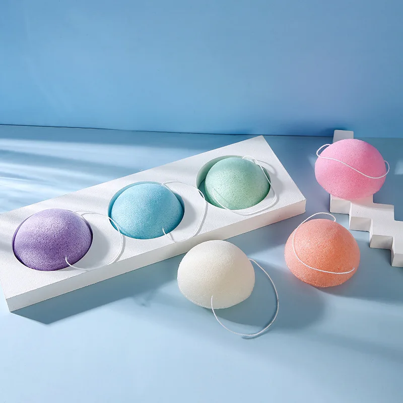 Очищающее средство для лица уход за кожей инструменты Konjac очищение флаттер