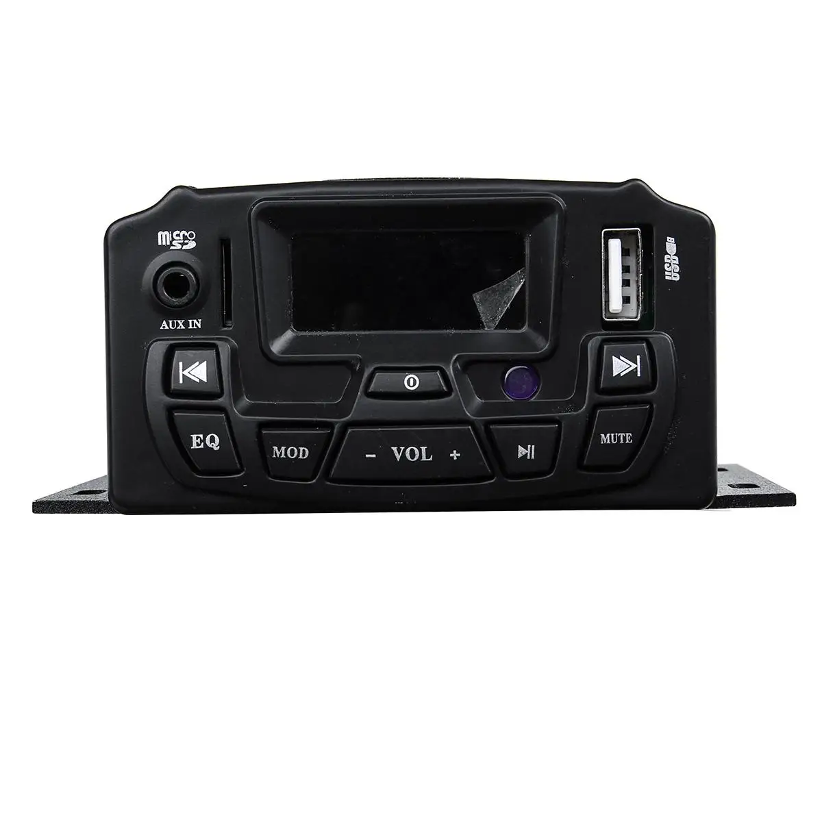 Мотоцикл аудио звуковая система FM Радио стерео USB TF MP3 плеер колонки, сдистанционным управлением водонепроницаемый Скутер ATV Универсальный