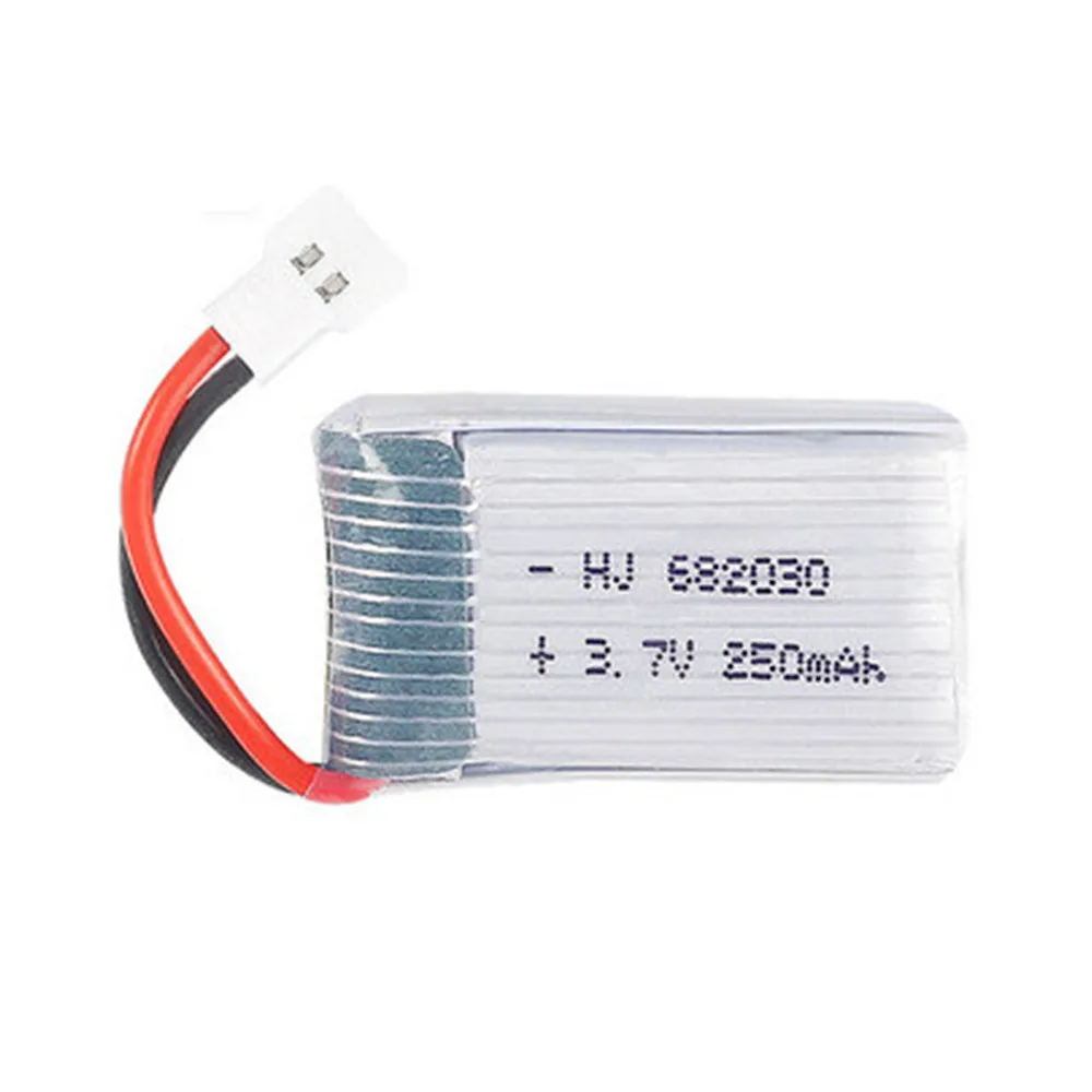 Литий полимерный аккумулятор 3 7 в 250 мАч 682030 20c для Syma X11C X701 U830 FY310 запчасти