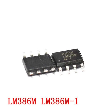 10 шт. LM386M 1 SOP8 SOP LM386 8 MD низкое напряжение аудио усилитель мощности Новый и
