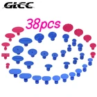 38 шт., клей-вкладыши для автомобиля, красного, синего цвета