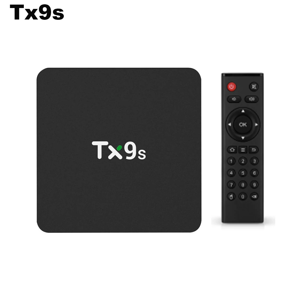Новинка! TX9S ТВ приставка Android Amlogic S912Octa Core 2 Гб ОЗУ 8 ПЗУ 4 ГГц Wifi 4K 1000M LAN домашний