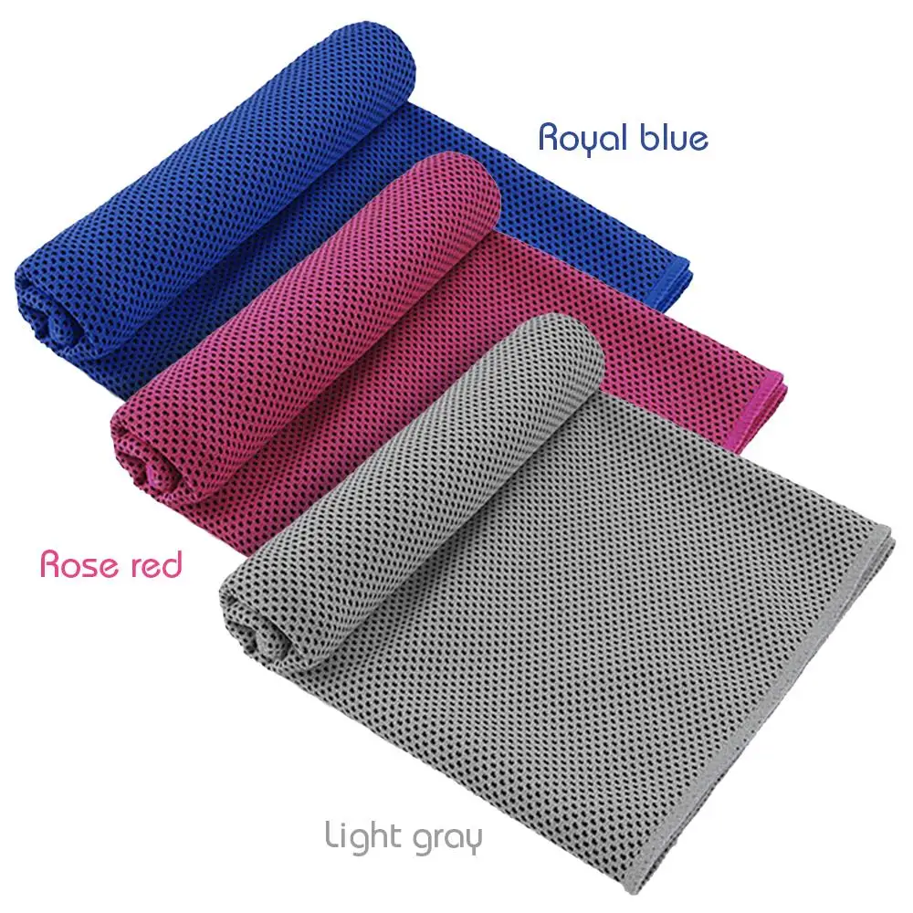 

Quick Dry Sweat Towel Dry Towel Hang 3 Colors Soft Swimming Mountain Climbing Wash Supplies Cooling Towel Bath Towel