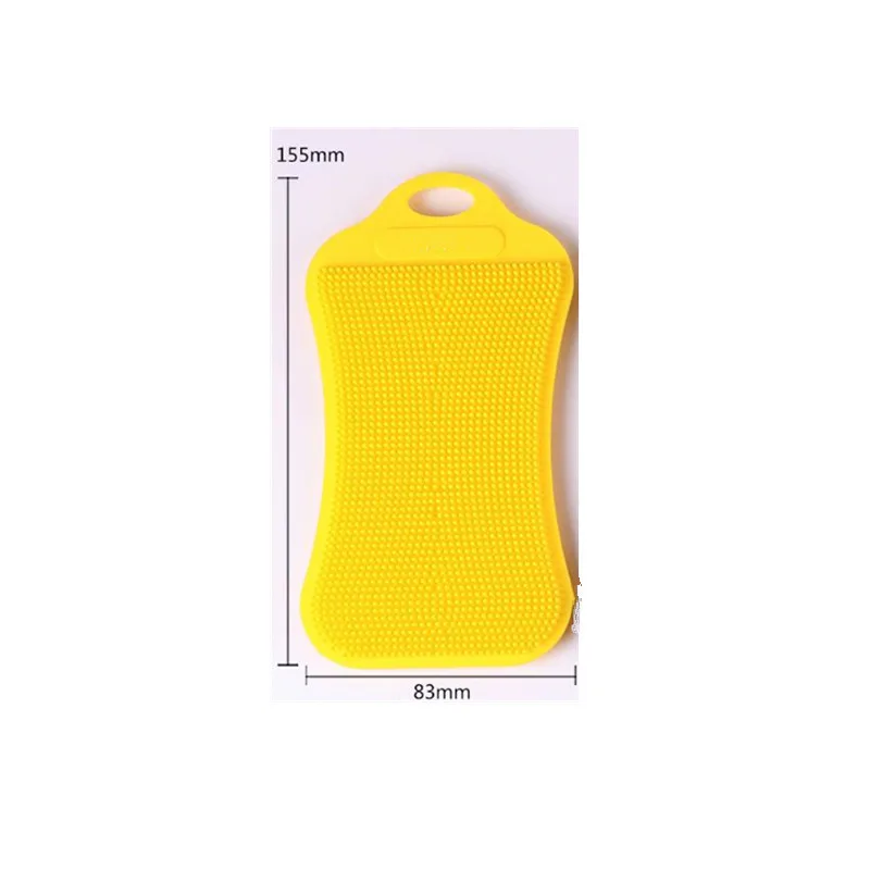 1 шт. силиконовая губка для мытья посуды кухонная Чистящая антибактериальное