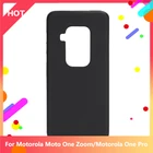 Чехол Moto One Zoom матовый Мягкий силиконовый чехол из ТПУ для телефона Motorola One Pro тонкий противоударный