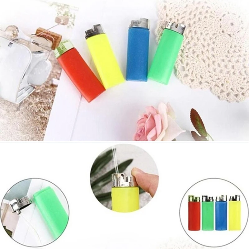 

1Pc funny party trick gag gift water squirting lighter joke prank trick toy