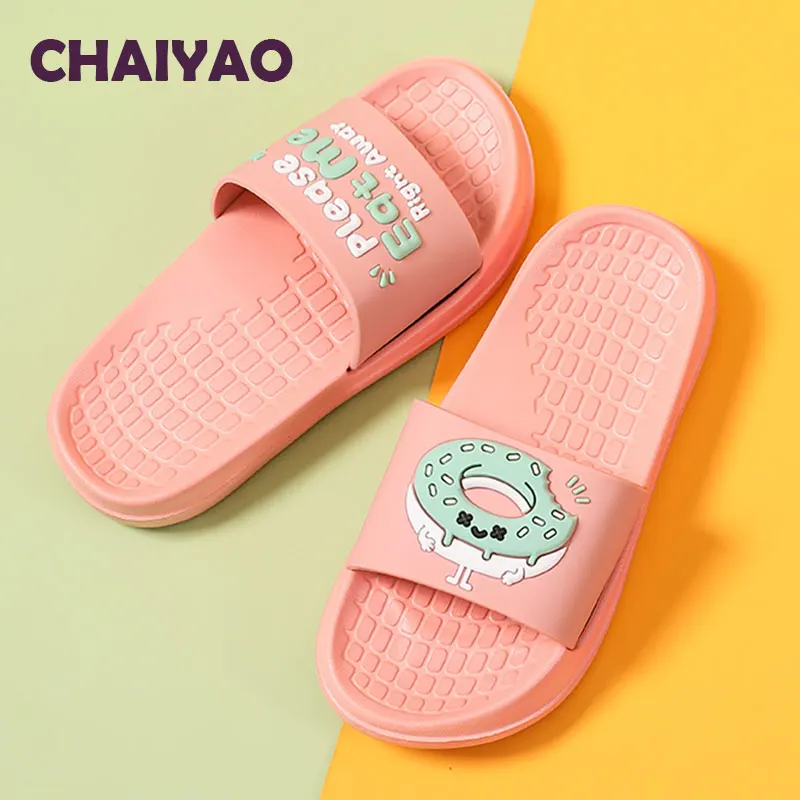 

2021 Summer Girls Boys Baby Slippers Mini Beach Slides Sandal Flat Pool Water Shoes EVA Home Shoes For Kids Toddler