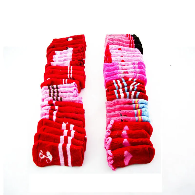 Носки для собак 4 шт. противоскользящие носки любимых домашних питомцев с