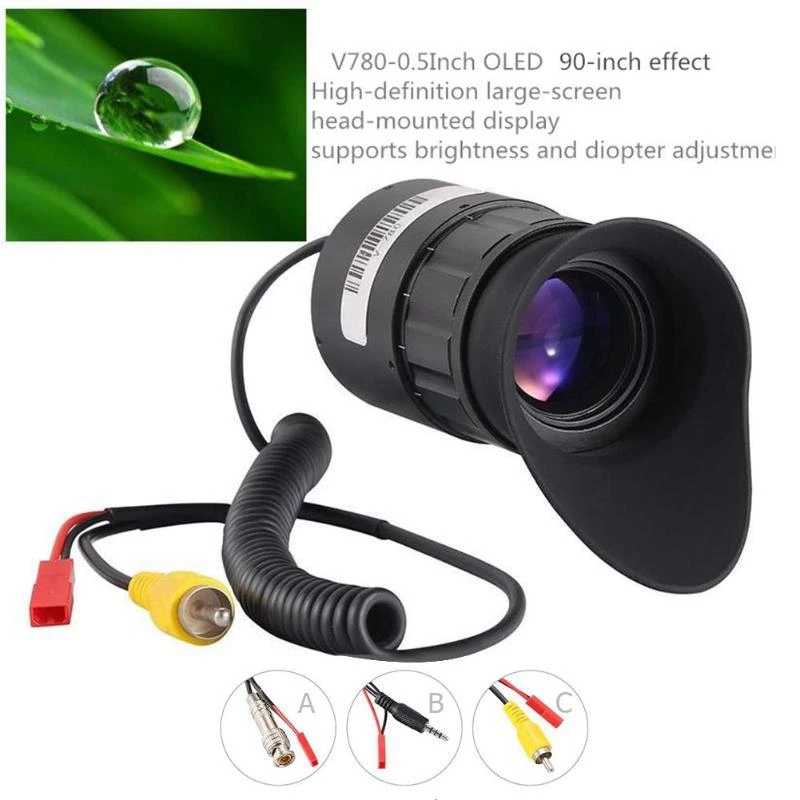 V780 0 5 дюймов Oled 1024X768 Дисплей объектив режимом ночной съемки g-сенсором и 21 мм