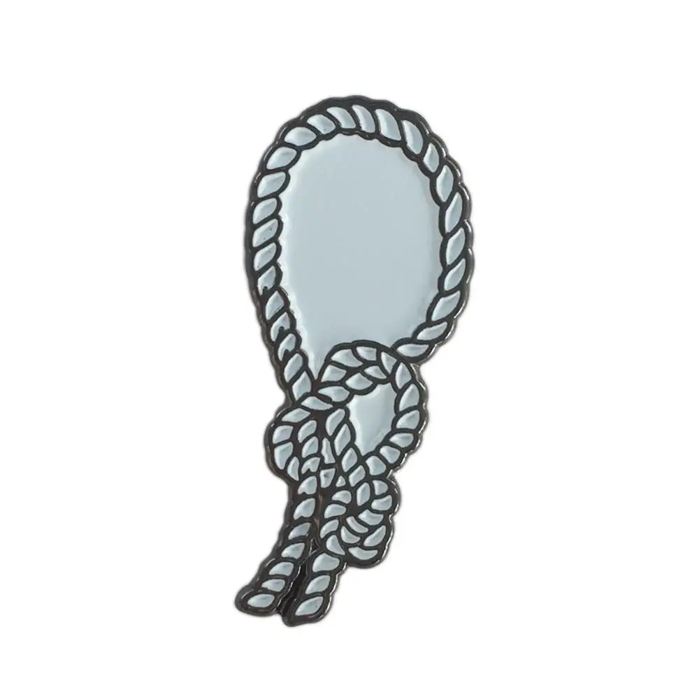 Cute Rope Ready lapel Pin cube badge exclamation mark brooch bachelor cap Lapel pin Jeans shirt Cool Jewelry Gift for student | Дом и сад
