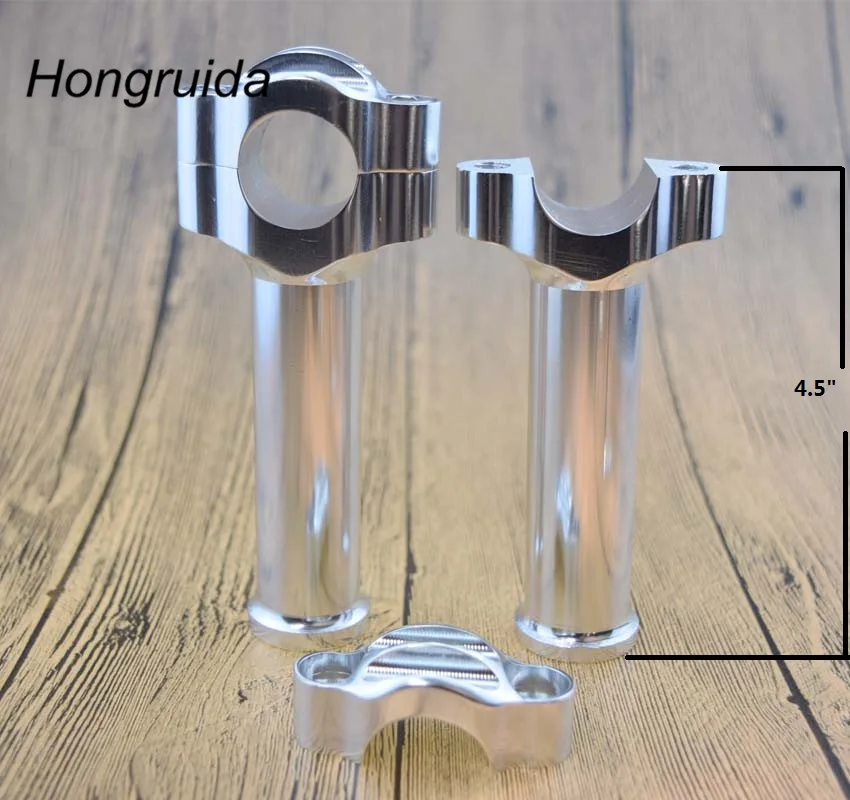 Бесплатная доставка кафе гонщик мотоцикл руль стояки 1 &quotстояки|handlebar riser clamps|riser
