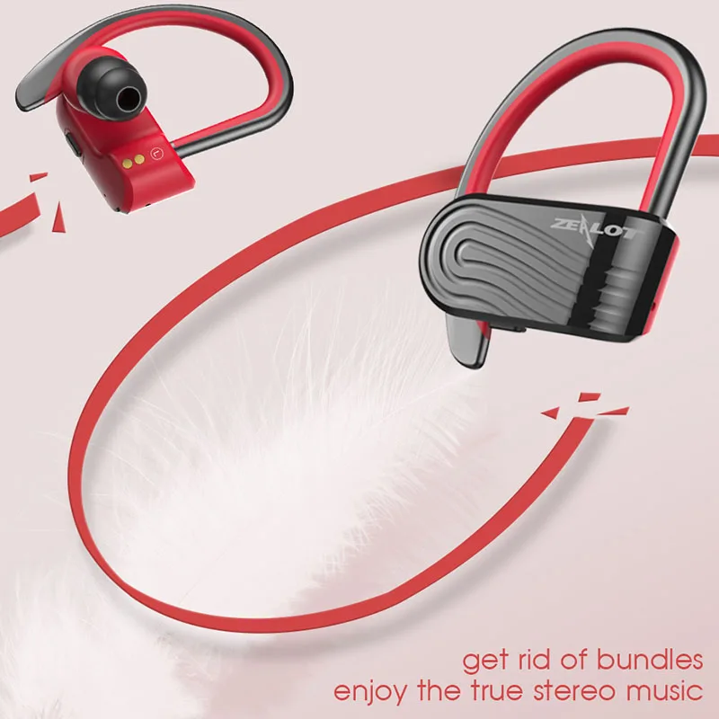

ZEALOT H10 Bluetooth Earphone TWS Wireless Earbuds HiFi Stereo Waterproof Bluetooth Sport Headphones with Mic