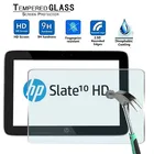 Ультрапрозрачная защитная пленка из закаленного стекла для HP Slate 10 HD -Premium Tablet 9H
