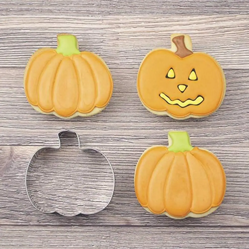 Форма для печенья из нержавеющей стали форма Тыква на Хэллоуин помадки торта DIY
