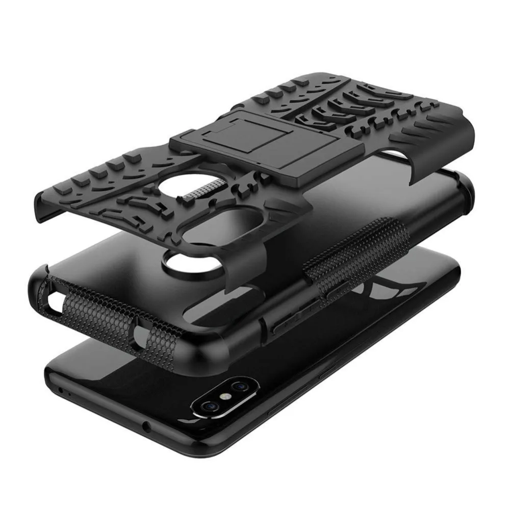 Rugged Cover Case For Xiaomi Mi A2 Lite On Hard Silicone Shockproof Armor Phone Redmi 7a 7 Note |