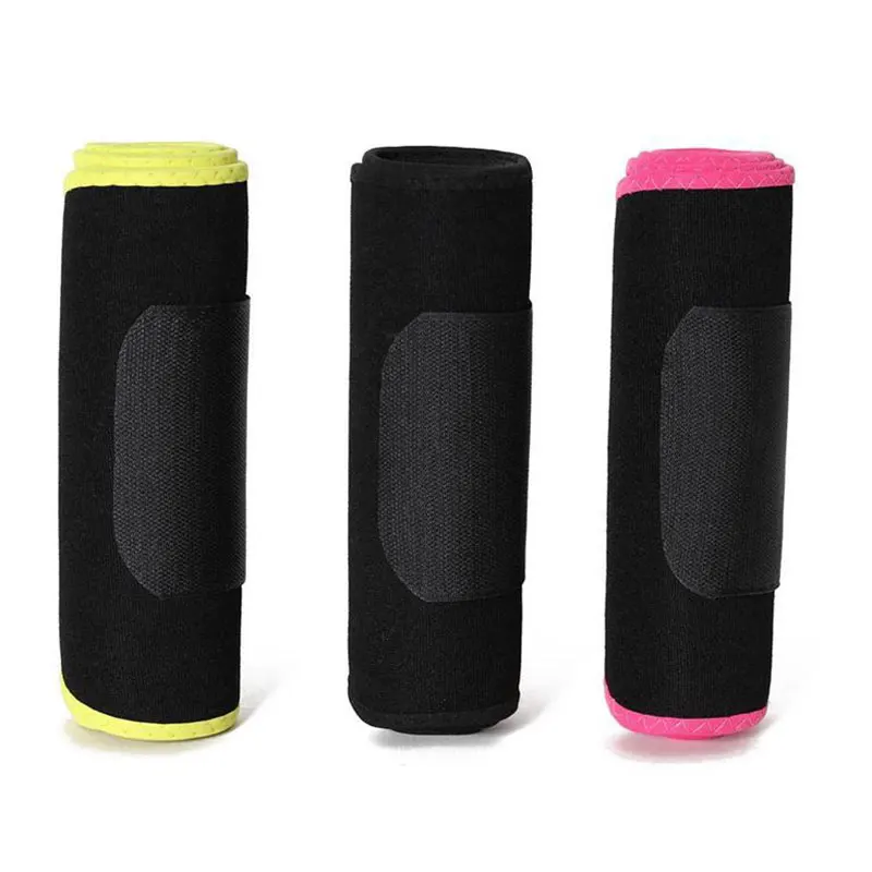 Женский и мужской регулируемый пояс-поддержка поясницы из неопрена для тренировок и пота.