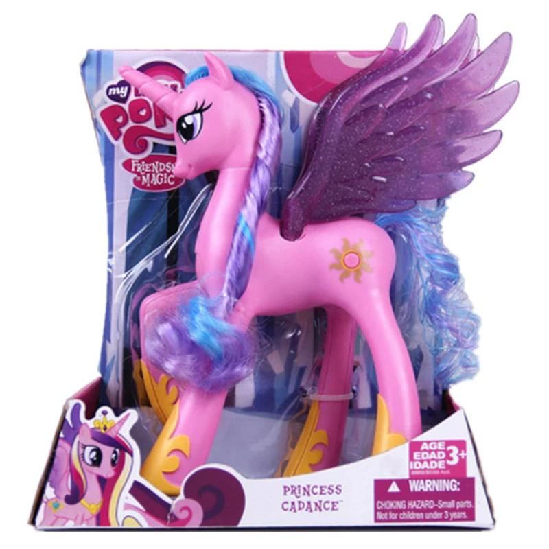 

My Little Pony Protagonist Large Toy Universe Princess Big Wings Nightmare Moon Princess Doll Decoration Children's Gift 22CM