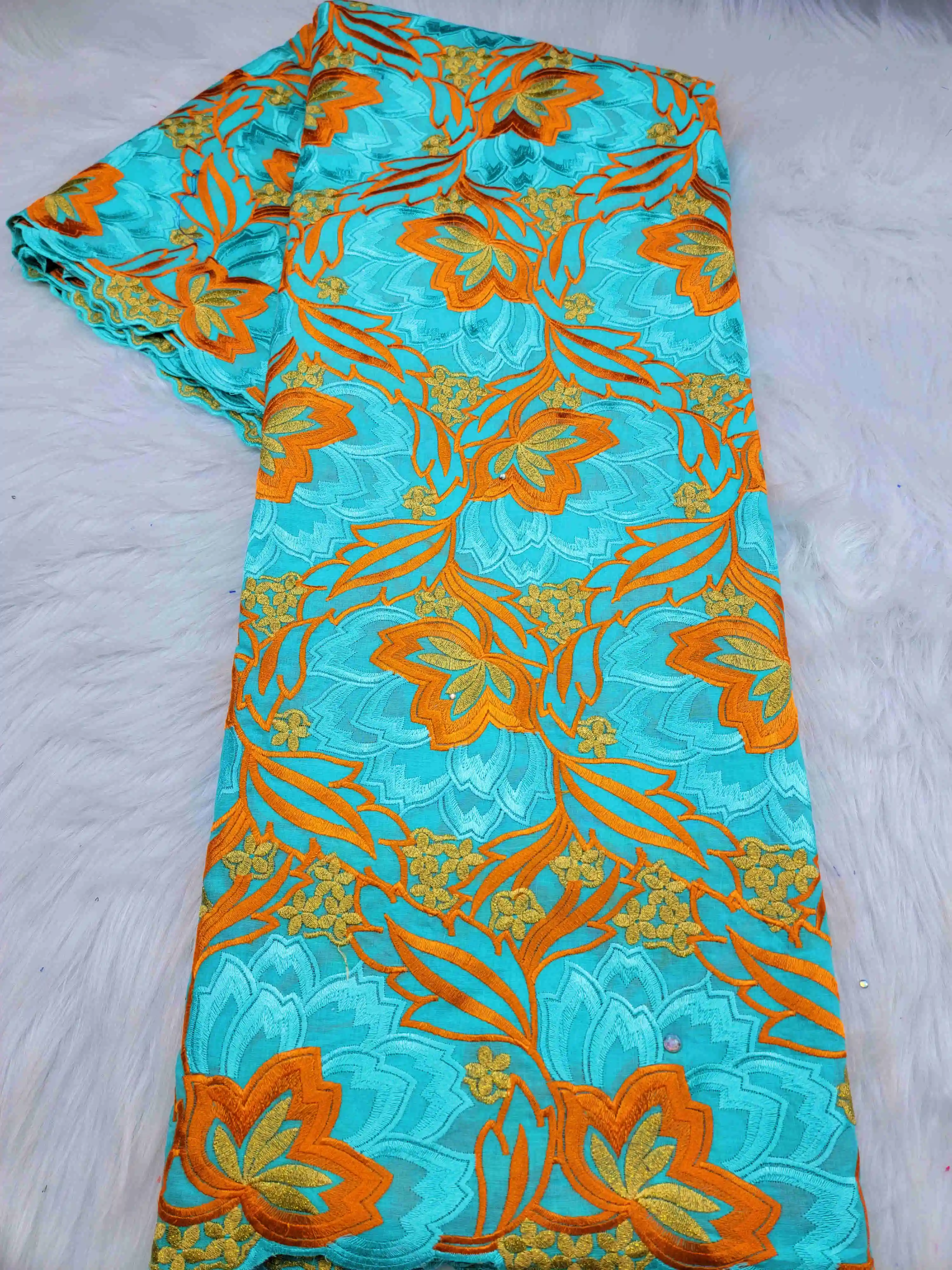 Высококачественная швейцарская вуаль кружево в Швейцарии хлопковая африканская