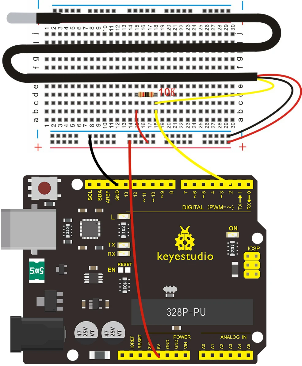 

1PCS 1M DS18B20 Stainless Steel Waterproof DS18b20 Temperature Probe Sensor For Arduino(100