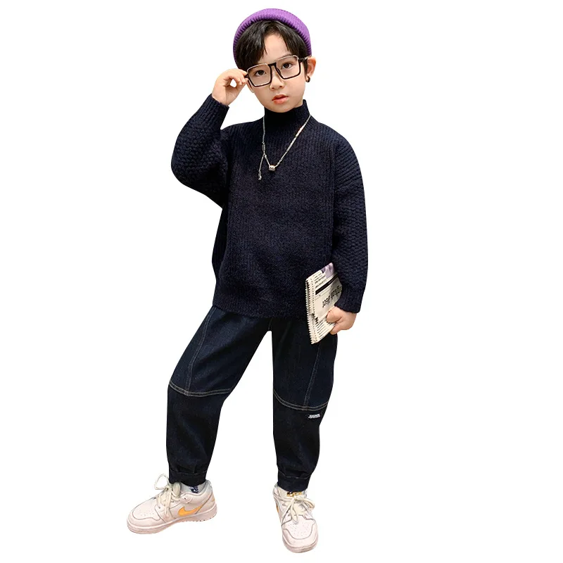 

Boy Sweater Sleeve Kids Sweaters Kids Winter Clothes Winter Sweater Boys Winter Clothes Knitted Sweater