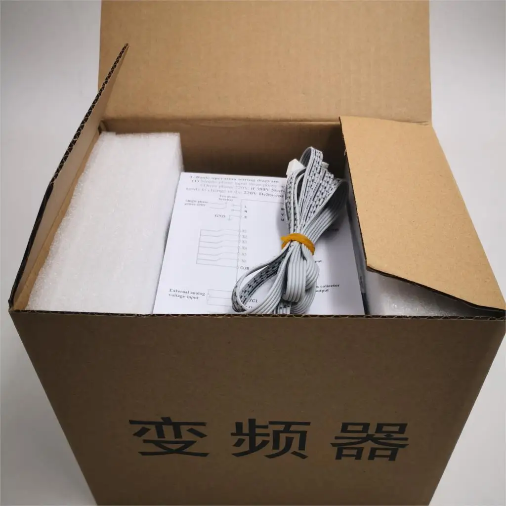 

CoolClassic VFD Inverter 1.5KW 220V in and 380V out single phase 220V household electric input and Real Three-phase 380V output