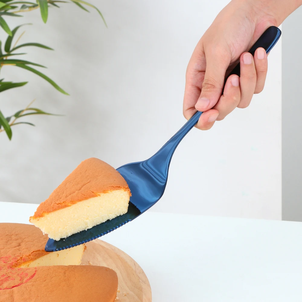 1 шт. нож лопатка для торта розовое золото из нержавеющей стали пирога пиццы сыра