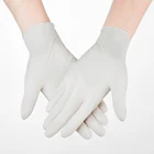 Перчатки Нитриловые белые 100 шт.кор., одноразовые рабочие перчатки, защитные перчатки для уборки дома и мытья, бесплатная доставка, синтетические перчатки