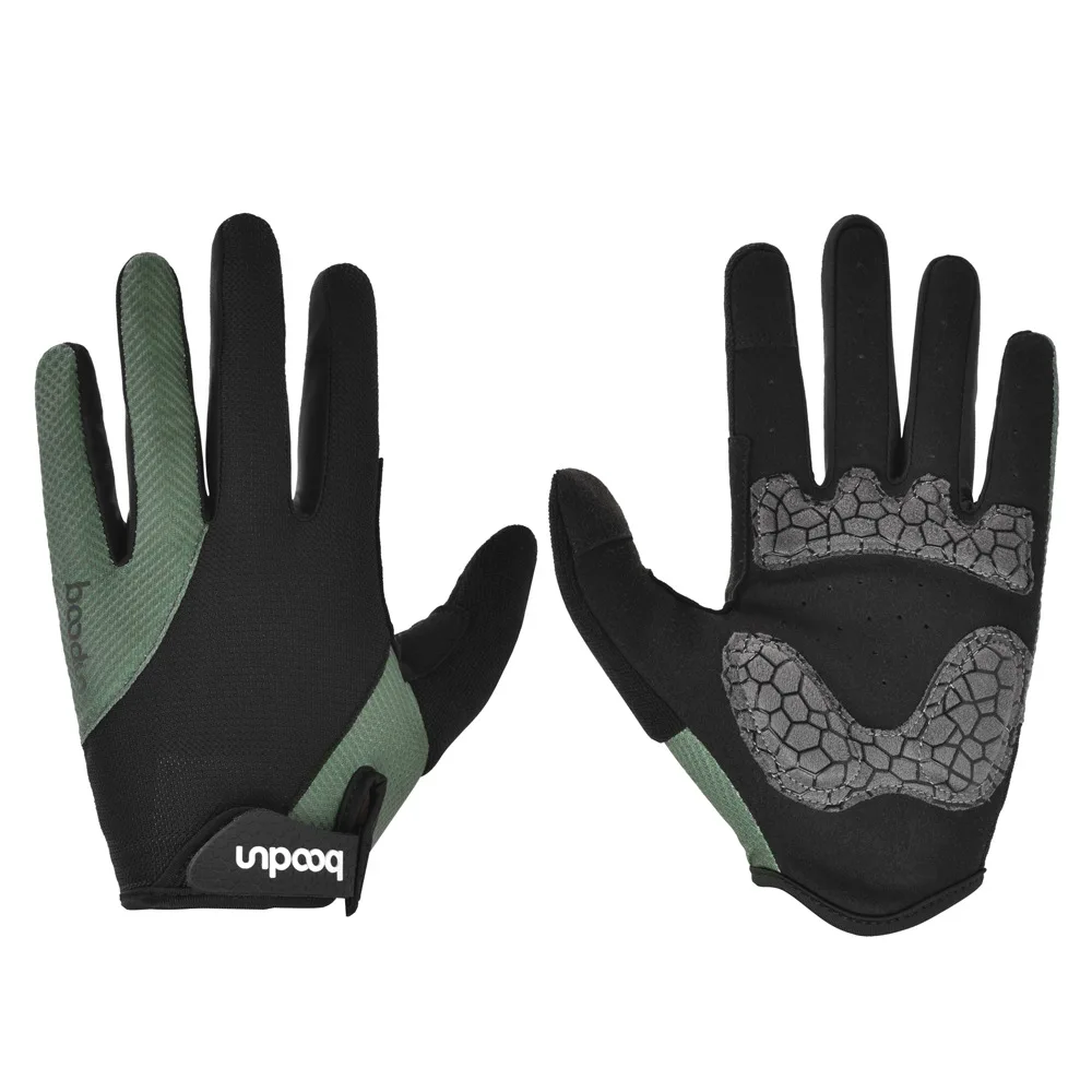 

Men Women Cycling Bike Gloves Full Finger Touch Screen Thin Breathable Road Mountain Bike MTB Bicycle Gloves with Gel Pad
