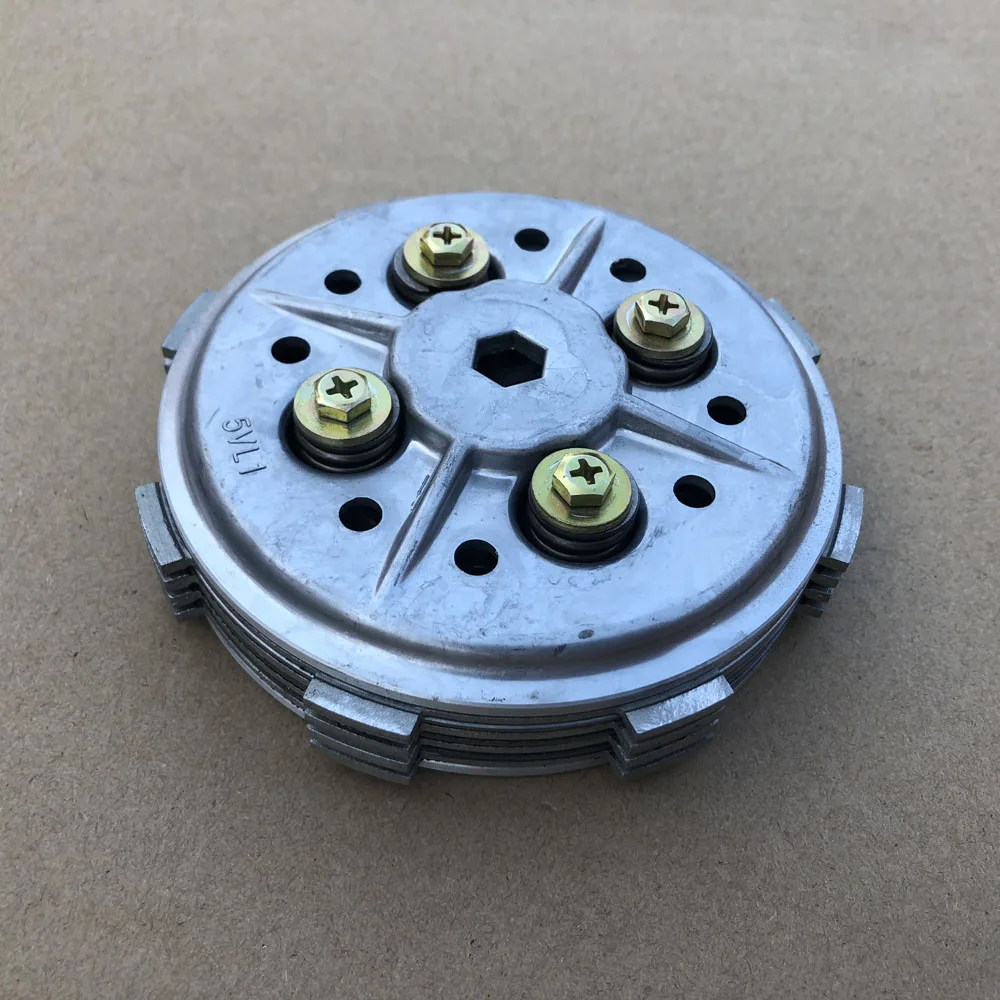 Motorcycle Driven Wheel Clutch Disc Pressure Plate Assembly case for Yamaha YBR125 YBR 125 Accessories |