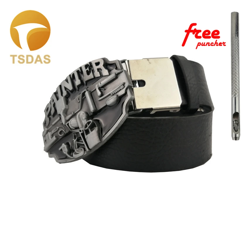 

Mens Belt Buckles Painter Worker Silver Belt Buckle Head For Clothing Accessory Fashion Belt Buckle With Continous Stock