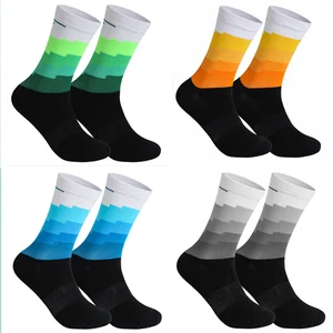 Носки мужские велосипедные, Спортивная износостойкая обувь для езды на велосипеде, носки для бега, баскетбола, компрессионные