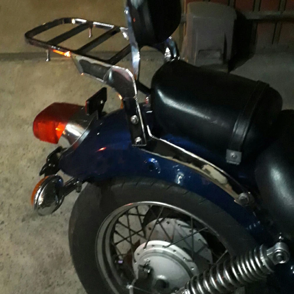 Спинка для мотоцикла 13 дюймов Yamaha Virago XV 250 125 1989 2011 2002 2003 2004 2005 2006 2007 2008 2009 2010 хром| |