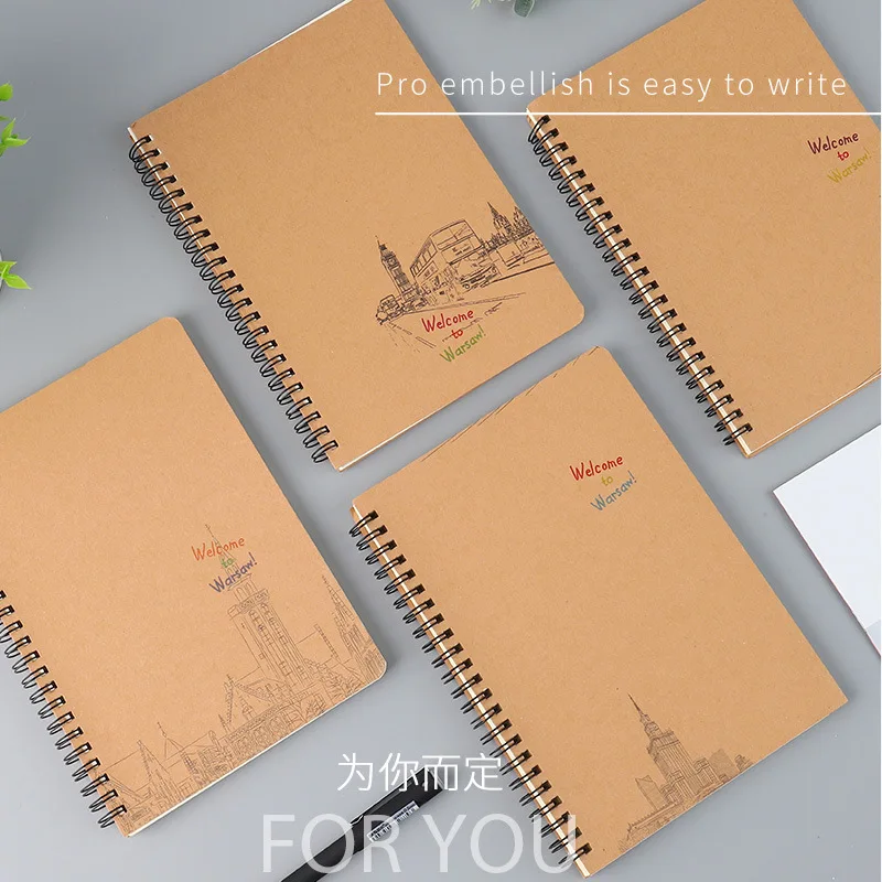 Винтажная Обложка из крафт бумаги для путешествий дневника блокнота офиса школы