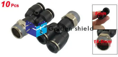 10 * JPX8 03 Air пневматический быстроразъемный Фиттинг от 3/8 PT до 8mmy|Пневматические